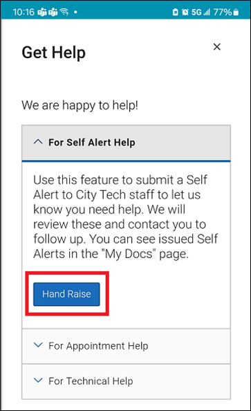Hand Raise picture 2