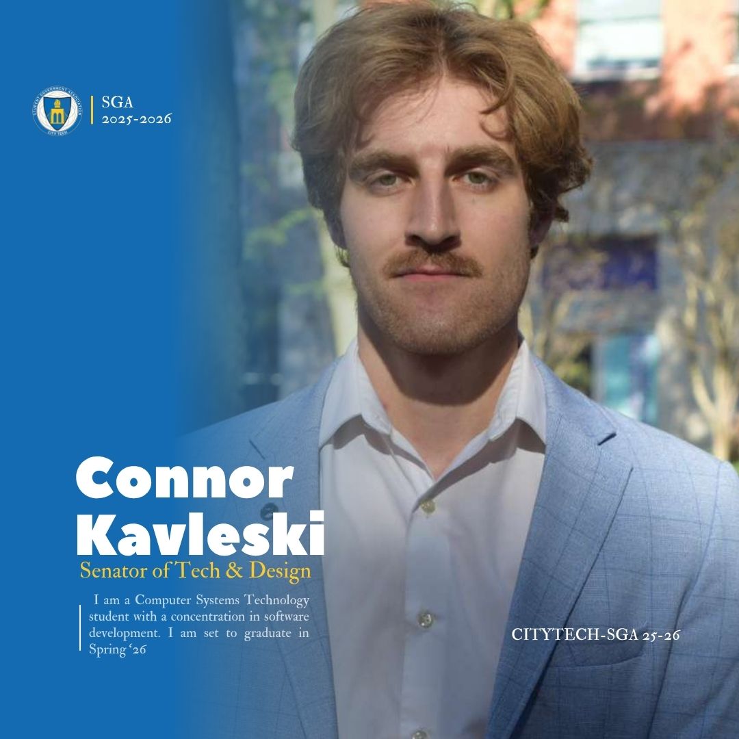 SGA Senator, Technology & Design