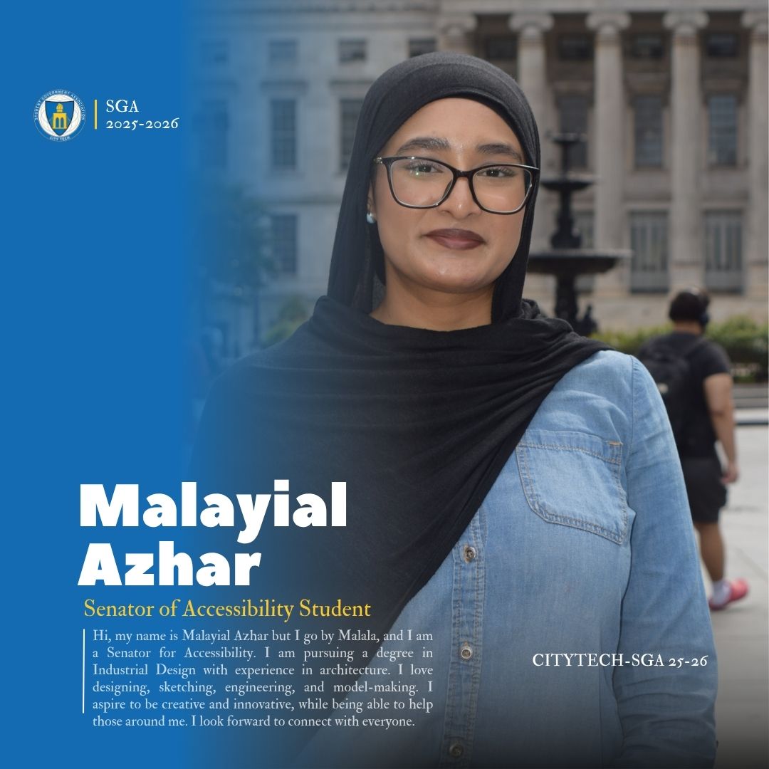 SGA Senator, Student Accessibility